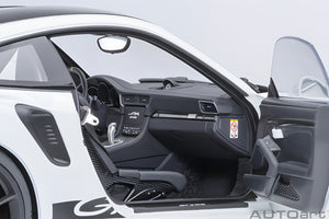 AUTOart 1:18 Porsche 911 (991.2) GT3 RS, Weissach Package, White (78176)