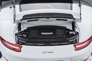 AUTOart 1:18 Porsche 911 (991.2) GT3 RS, Weissach Package, White (78176)