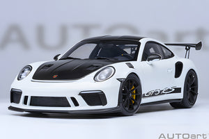AUTOart 1:18 Porsche 911 (991.2) GT3 RS, Weissach Package, White (78176)