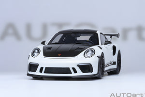AUTOart 1:18 Porsche 911 (991.2) GT3 RS, Weissach Package, White (78176)