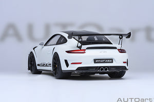 AUTOart 1:18 Porsche 911 (991.2) GT3 RS, Weissach Package, White (78176)