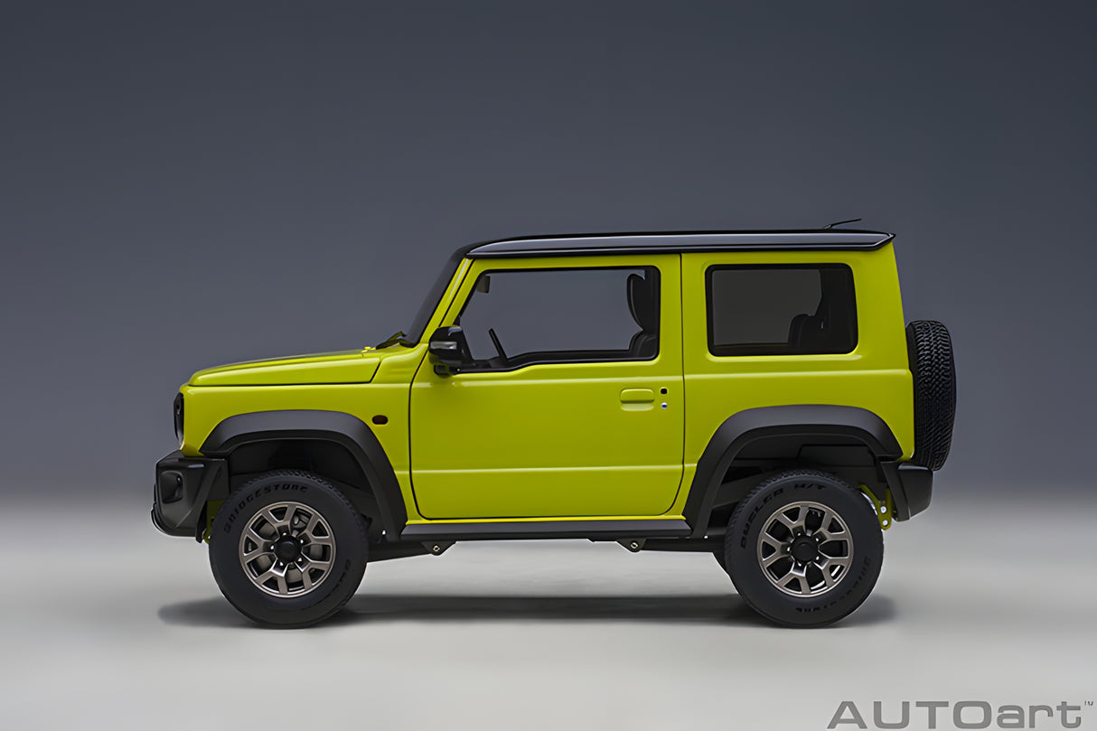 AUTOart 1:18 Suzuki Jimny (JB74), Kinectic Yellow/Black Roof (78506)