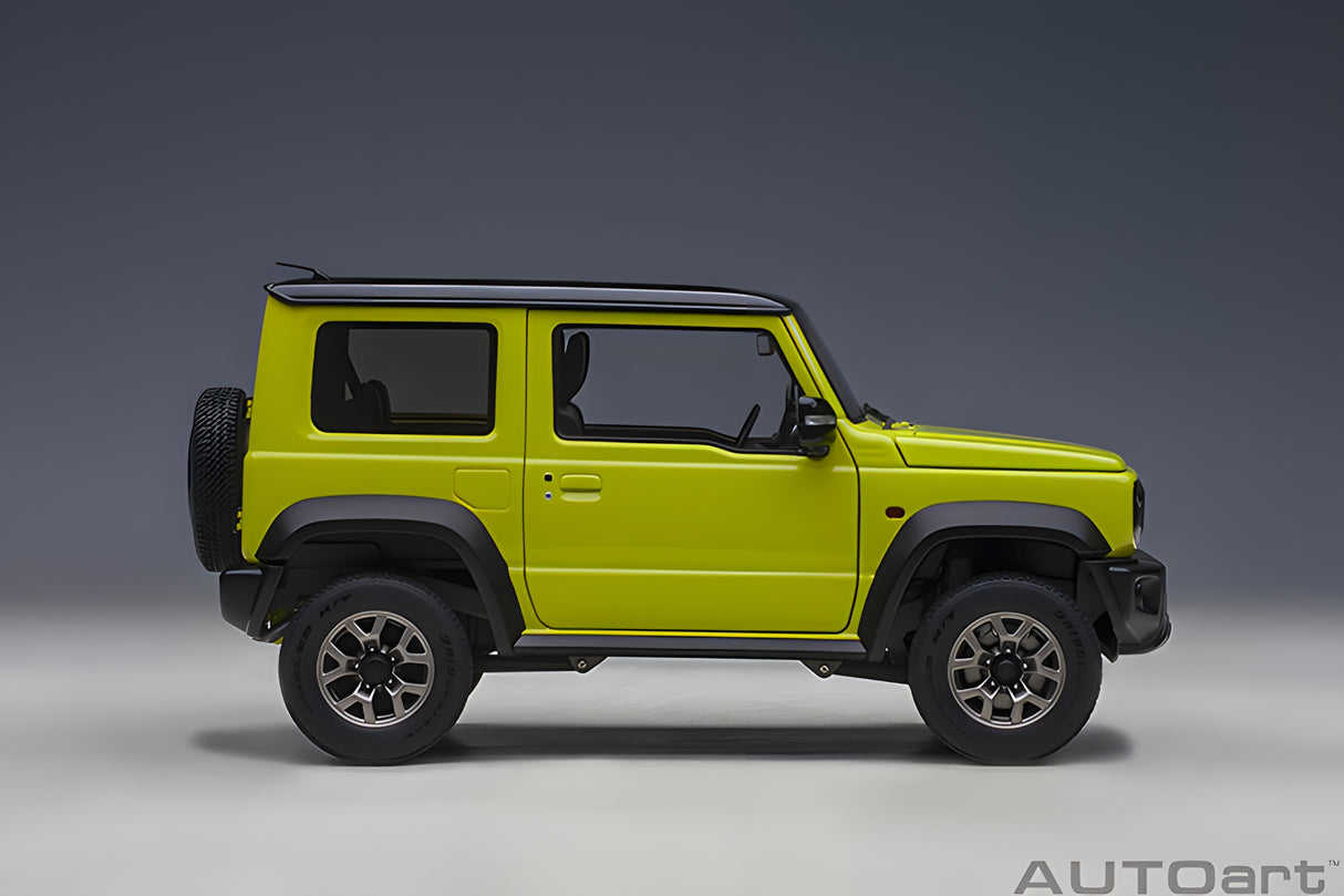 AUTOart 1:18 Suzuki Jimny (JB74), Kinectic Yellow/Black Roof (78506)