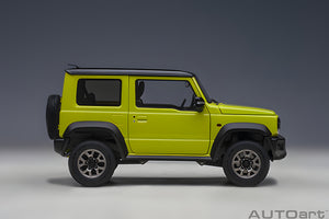 AUTOart 1:18 Suzuki Jimny (JB74), Kinectic Yellow/Black Roof (78506)