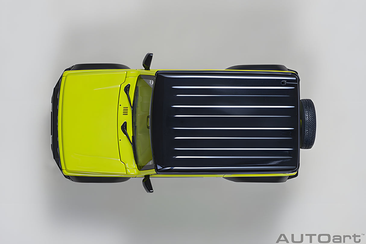 AUTOart 1:18 Suzuki Jimny (JB74), Kinectic Yellow/Black Roof (78506)