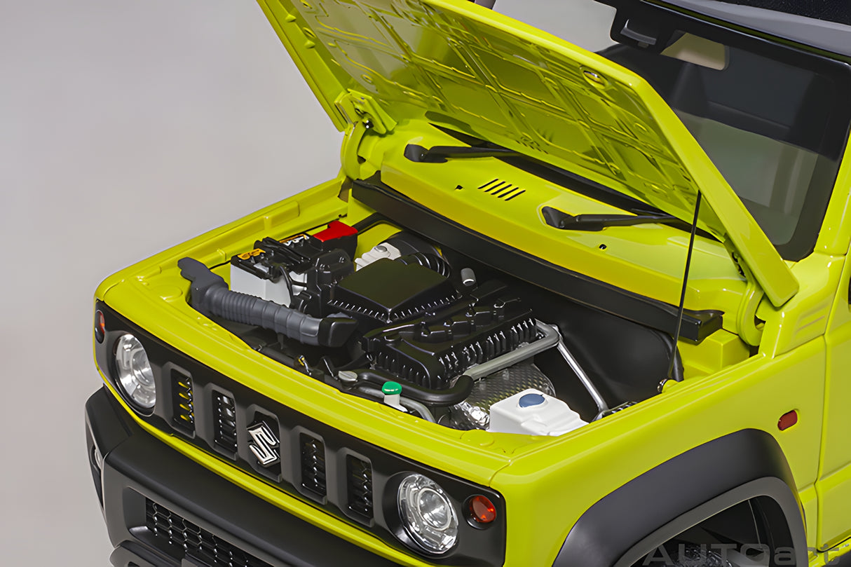 AUTOart 1:18 Suzuki Jimny (JB74), Kinectic Yellow/Black Roof (78506)