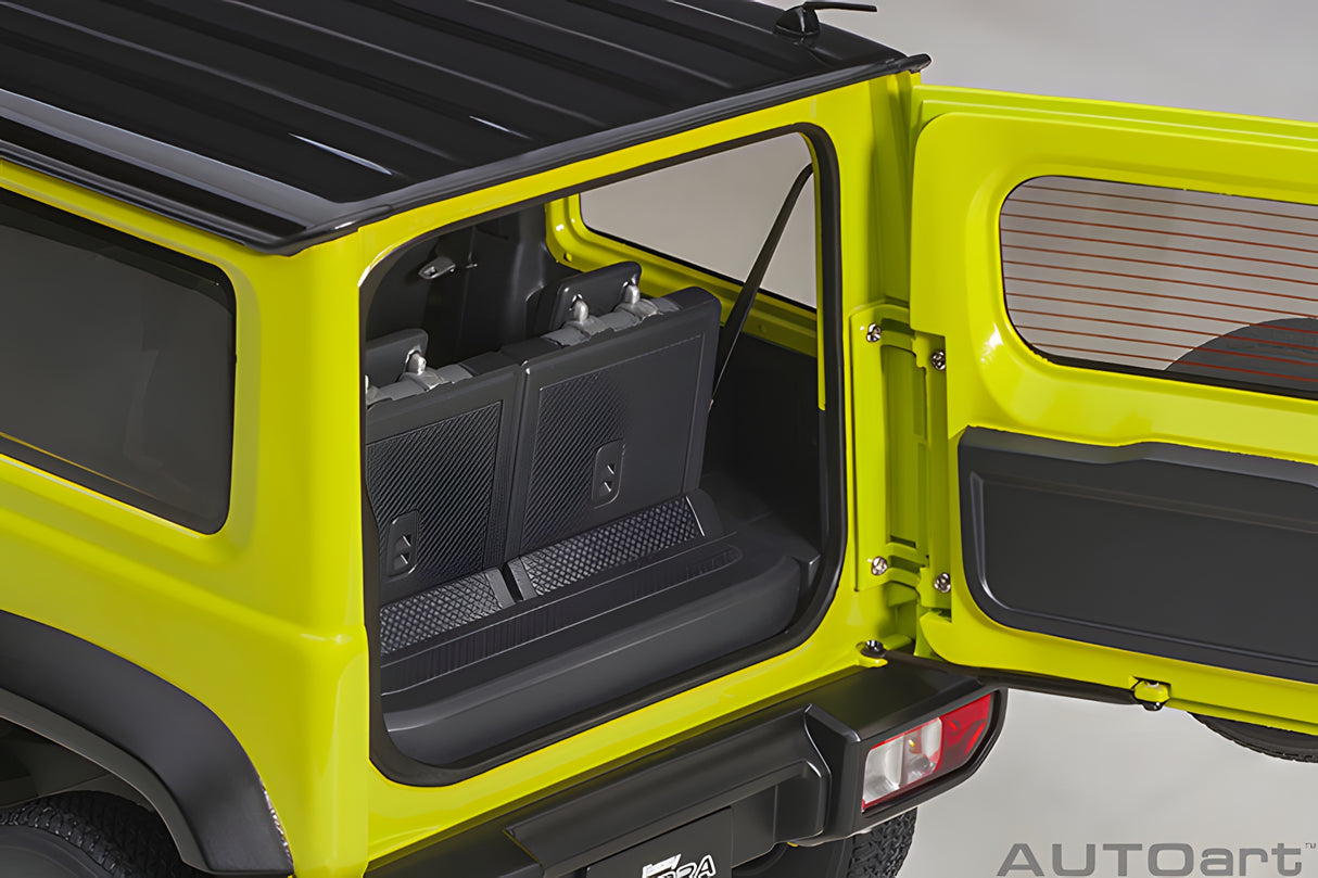 AUTOart 1:18 Suzuki Jimny (JB74), Kinectic Yellow/Black Roof (78506)