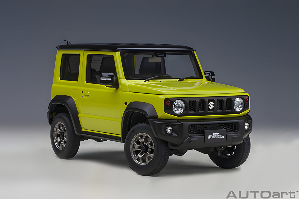 AUTOart 1:18 Suzuki Jimny (JB74), Kinectic Yellow/Black Roof (78506)