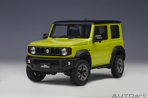 AUTOart 1:18 Suzuki Jimny (JB74), Kinectic Yellow/Black Roof (78506)