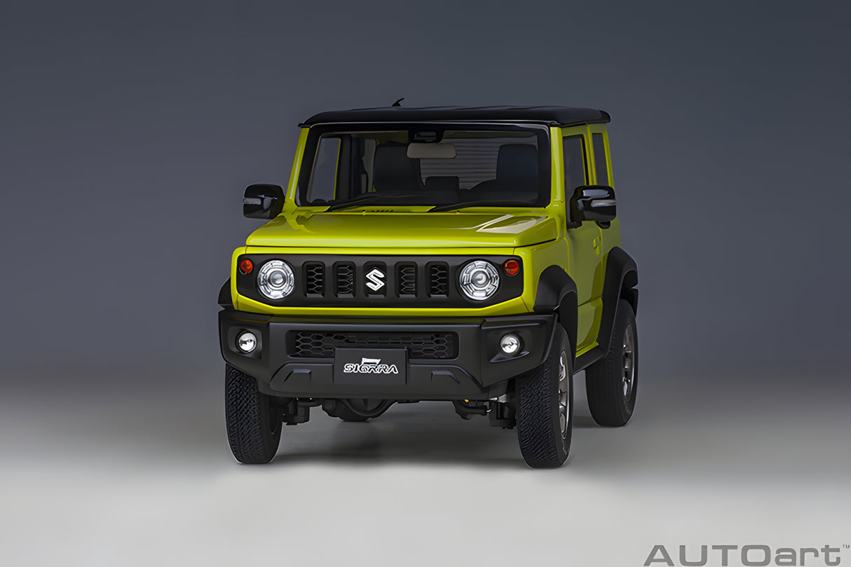 AUTOart 1:18 Suzuki Jimny (JB74), Kinectic Yellow/Black Roof (78506)
