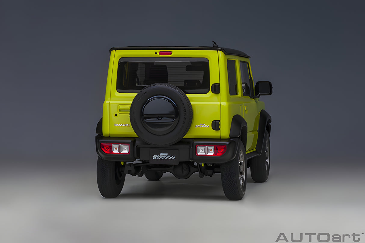 AUTOart 1:18 Suzuki Jimny (JB74), Kinectic Yellow/Black Roof (78506)