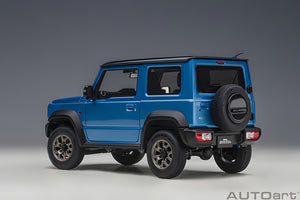 AUTOart 1:18 Suzuki Jimny (JB74), Brisk Blue Metallic/Black Roof (78507)