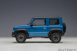 AUTOart 1:18 Suzuki Jimny (JB74), Brisk Blue Metallic/Black Roof (78507)