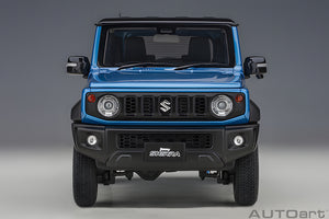 AUTOart 1:18 Suzuki Jimny (JB74), Brisk Blue Metallic/Black Roof (78507)