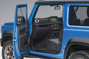 AUTOart 1:18 Suzuki Jimny (JB74), Brisk Blue Metallic/Black Roof (78507)