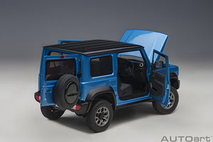 AUTOart 1:18 Suzuki Jimny (JB74), Brisk Blue Metallic/Black Roof (78507)