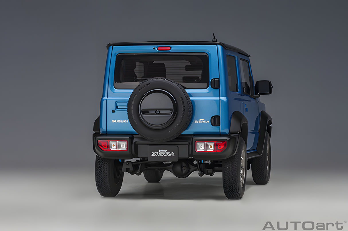 AUTOart 1:18 Suzuki Jimny (JB74), Brisk Blue Metallic/Black Roof (78507)
