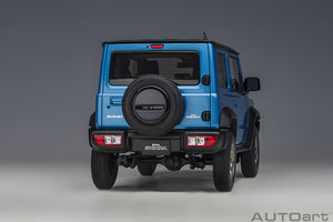 AUTOart 1:18 Suzuki Jimny (JB74), Brisk Blue Metallic/Black Roof (78507)