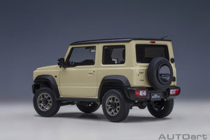 AUTOart 1:18 Suzuki Jimny (JB74), Chiffon Ivory Metallic/Black Roof (78510)