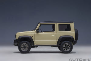 AUTOart 1:18 Suzuki Jimny (JB74), Chiffon Ivory Metallic/Black Roof (78510)