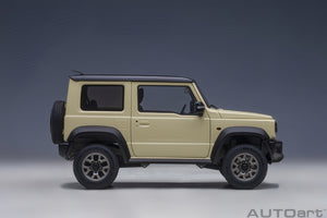 AUTOart 1:18 Suzuki Jimny (JB74), Chiffon Ivory Metallic/Black Roof (78510)