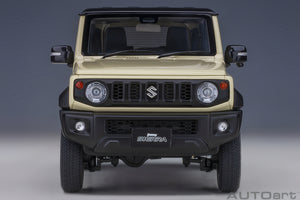 AUTOart 1:18 Suzuki Jimny (JB74), Chiffon Ivory Metallic/Black Roof (78510)