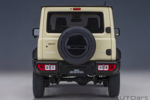 AUTOart 1:18 Suzuki Jimny (JB74), Chiffon Ivory Metallic/Black Roof (78510)