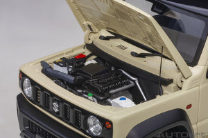 AUTOart 1:18 Suzuki Jimny (JB74), Chiffon Ivory Metallic/Black Roof (78510)