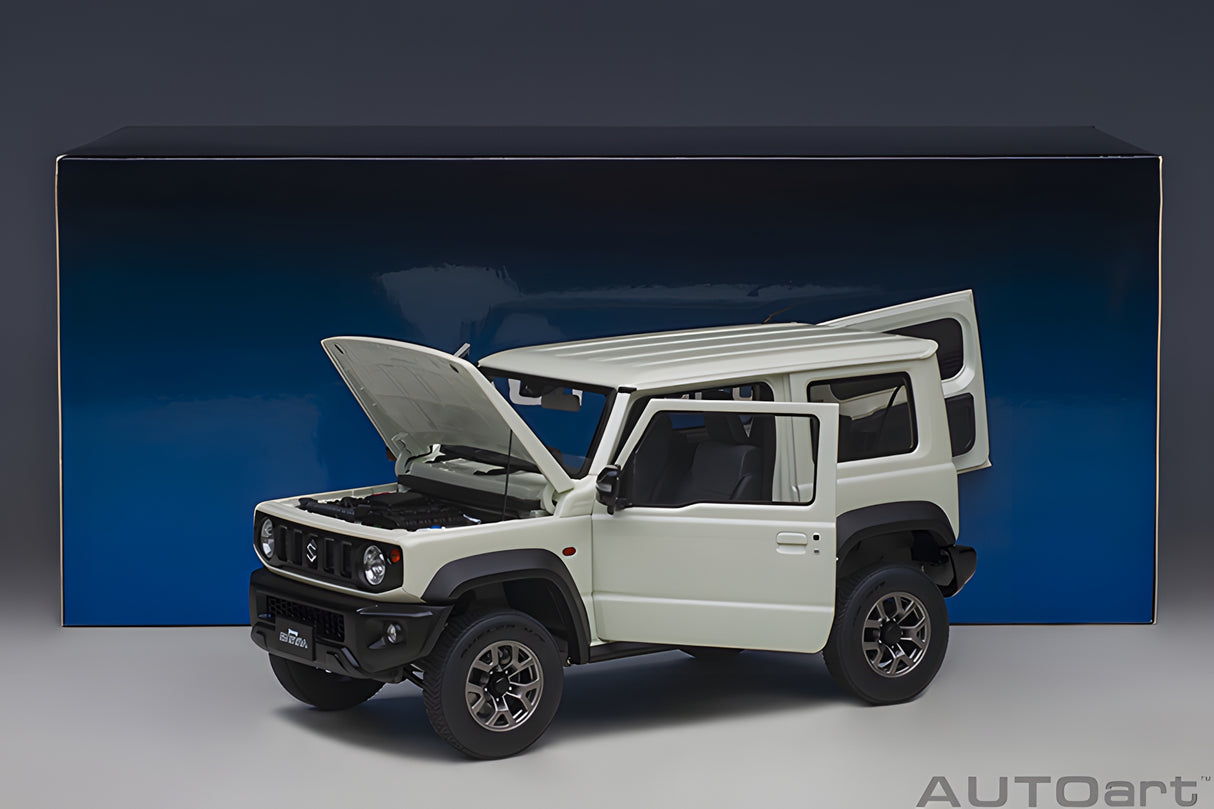AUTOart 1:18 Suzuki Jimny (JB74), Pure White Metallic (78511)