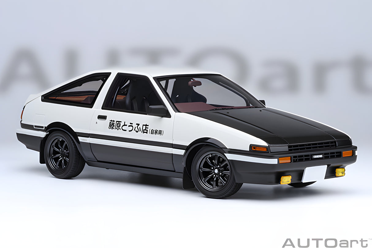AUTOart 1:18 Toyota Sprinter Trueno (AE86) "Initial D" Project D Final Version, 30th Anniversary (78787)