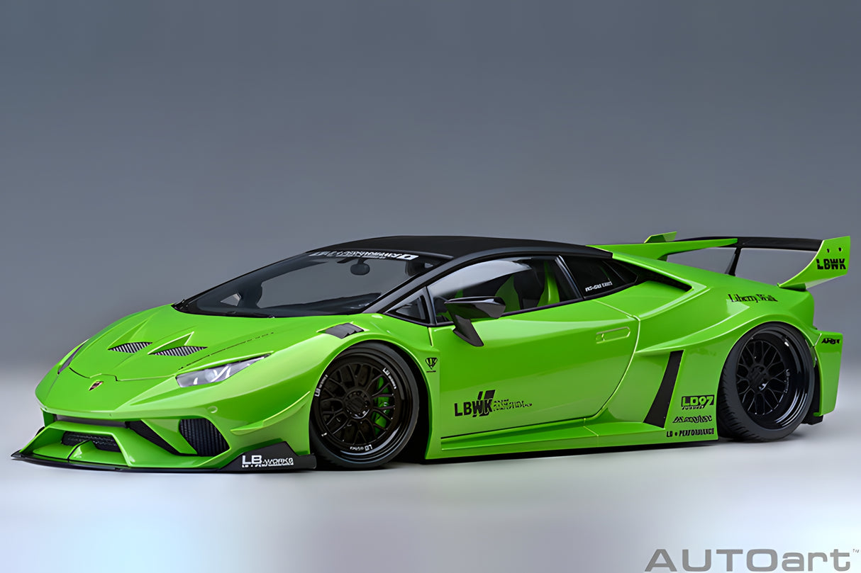 AUTOart 1:18 Liberty Walk LB Silhouette Works Huracan GT, Pearl Green (79128)
