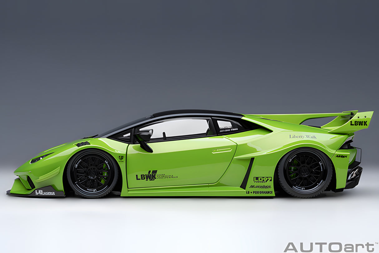 AUTOart 1:18 Liberty Walk LB Silhouette Works Huracan GT, Pearl Green (79128)