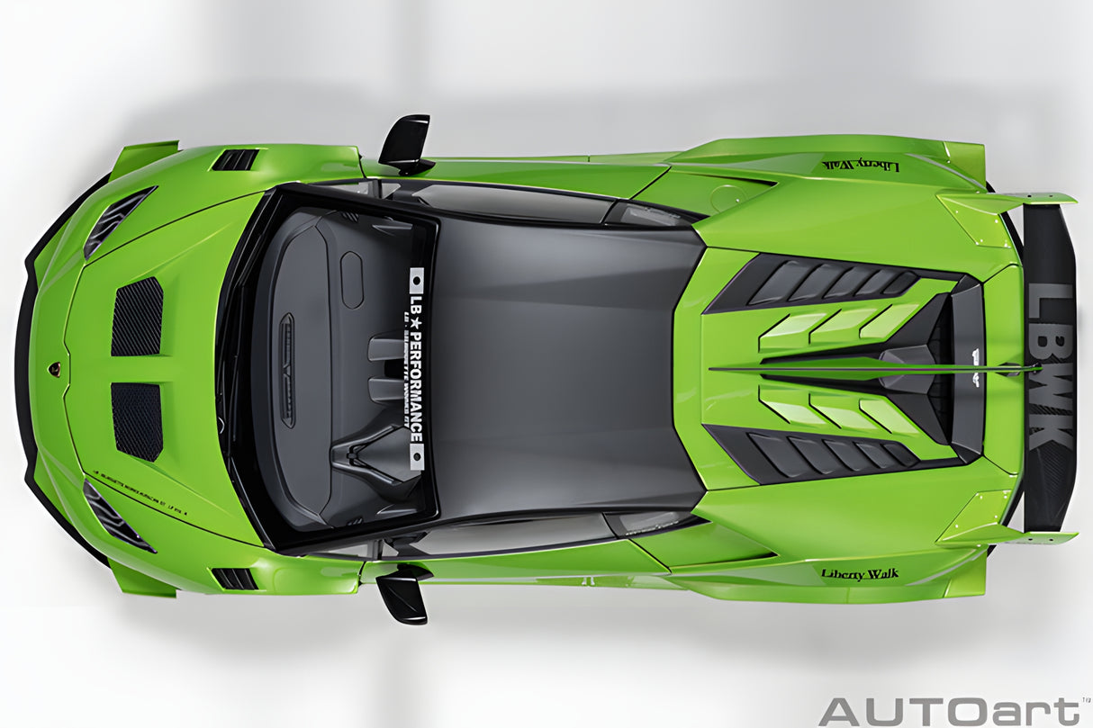 AUTOart 1:18 Liberty Walk LB Silhouette Works Huracan GT, Pearl Green (79128)