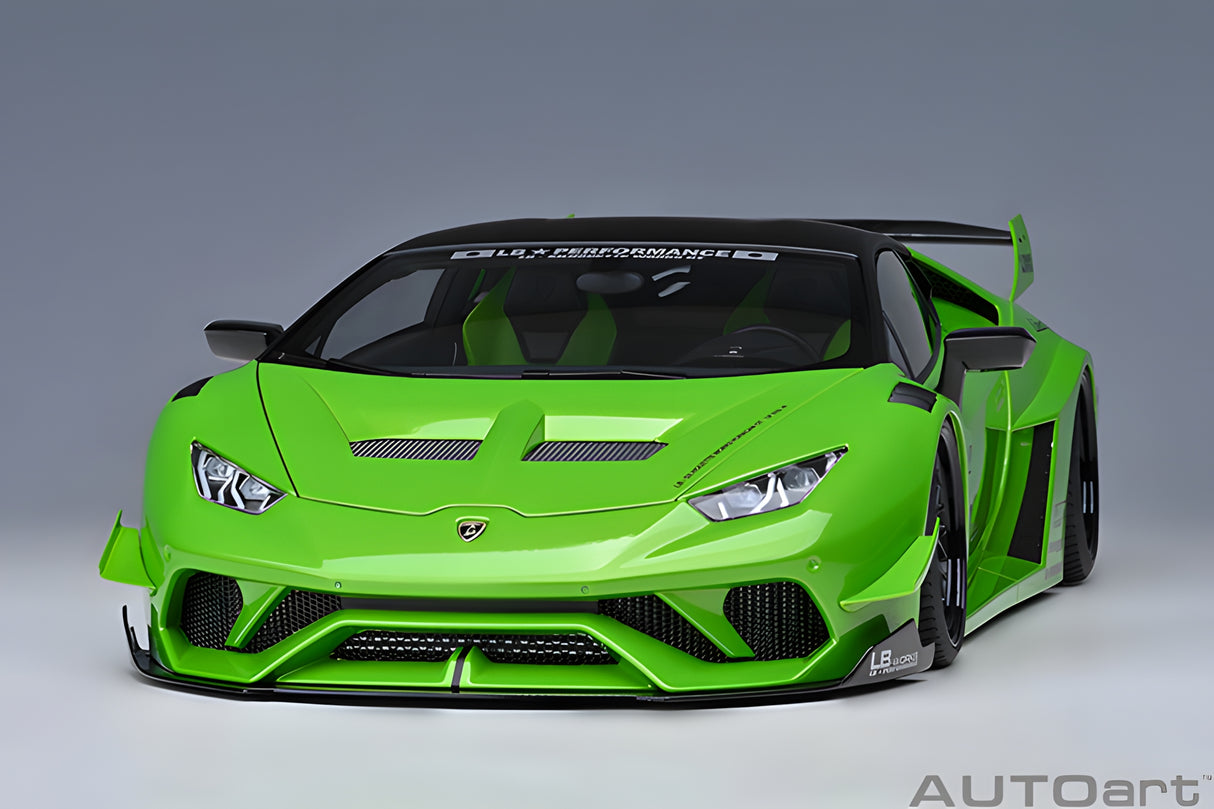 AUTOart 1:18 Liberty Walk LB Silhouette Works Huracan GT, Pearl Green (79128)