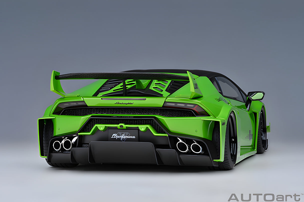 AUTOart 1:18 Liberty Walk LB Silhouette Works Huracan GT, Pearl Green (79128)