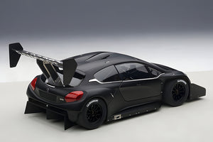 AUTOart 1:18 Peugeot 206 T16 Pikes Peak Race Car 2013, Plain Color Version, Black (81356)
