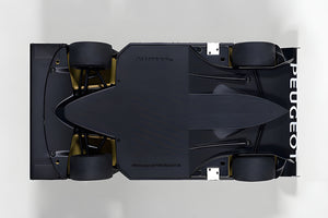 AUTOart 1:18 Peugeot 206 T16 Pikes Peak Race Car 2013, Plain Color Version, Black (81356)