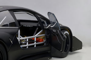 AUTOart 1:18 Peugeot 206 T16 Pikes Peak Race Car 2013, Plain Color Version, Black (81356)