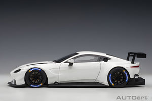 AUTOart 1:18 Aston Martin Vantage GTE Le Mans Pro 2018, White, Sealed Body (81806)