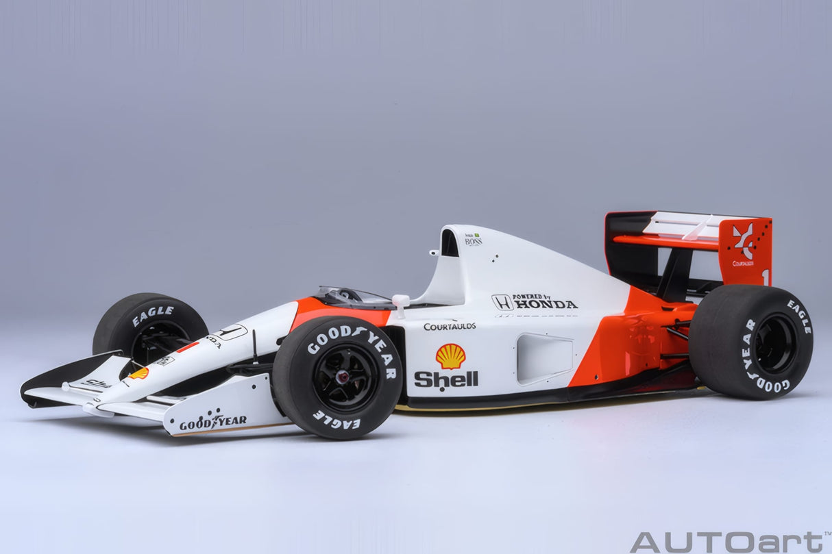 AUTOart 1:18 McLaren Honda MP 4/6 Japanese GP 1991 A. Senna #1 (89150)