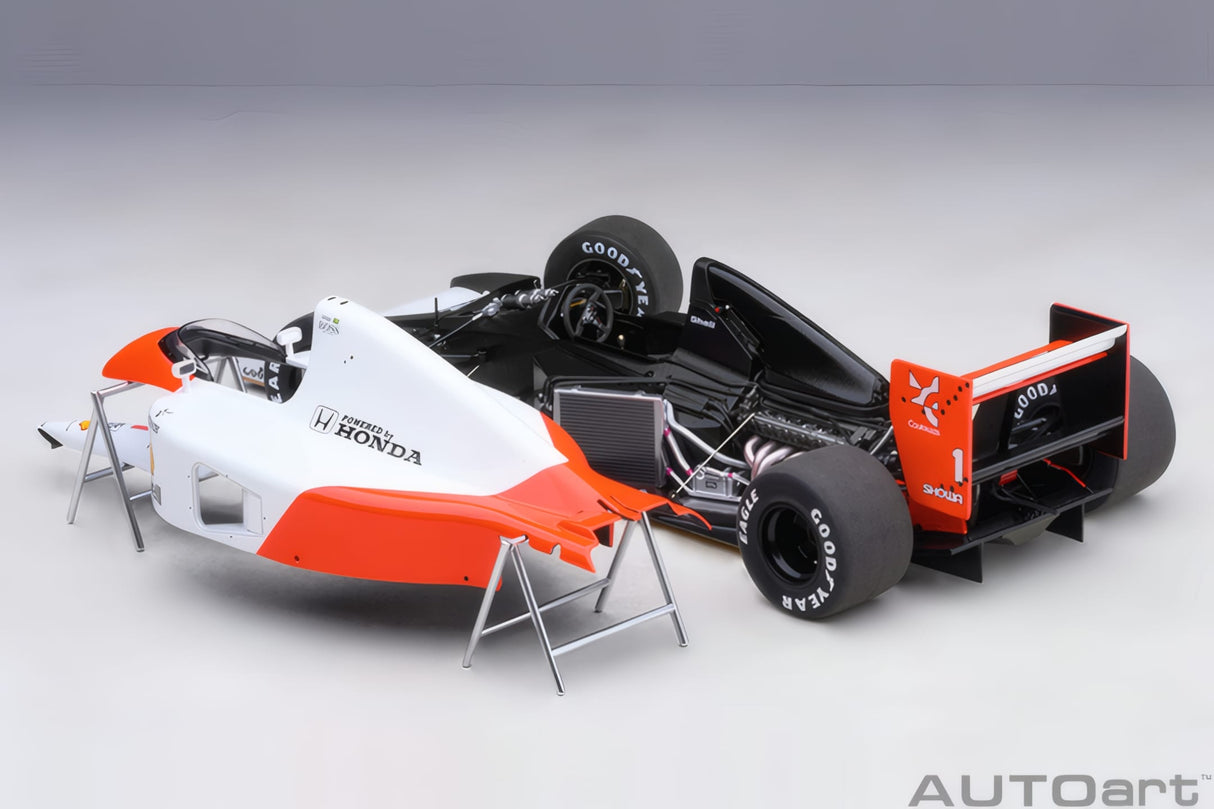 AUTOart 1:18 McLaren Honda MP 4/6 Japanese GP 1991 A. Senna #1 (89150)