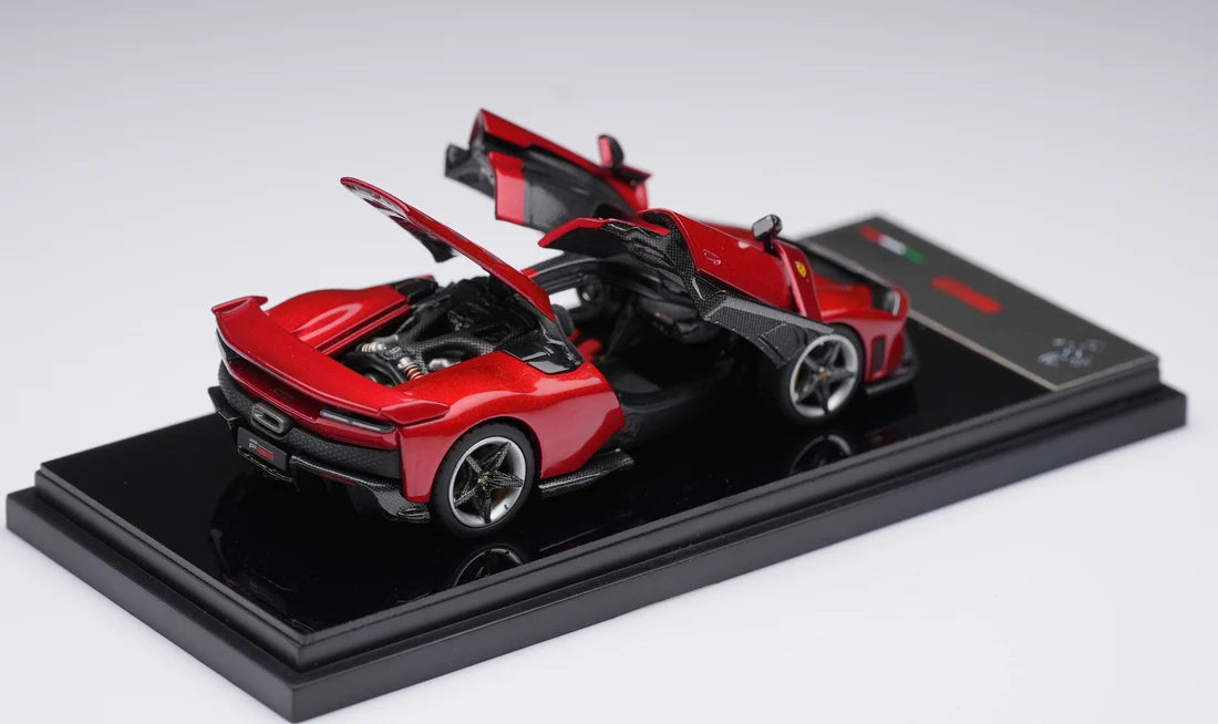 BBR Models 1/64 Ferrari F80 Supercar Rosso Red - BBR Models x AR Box (BBR64001H)