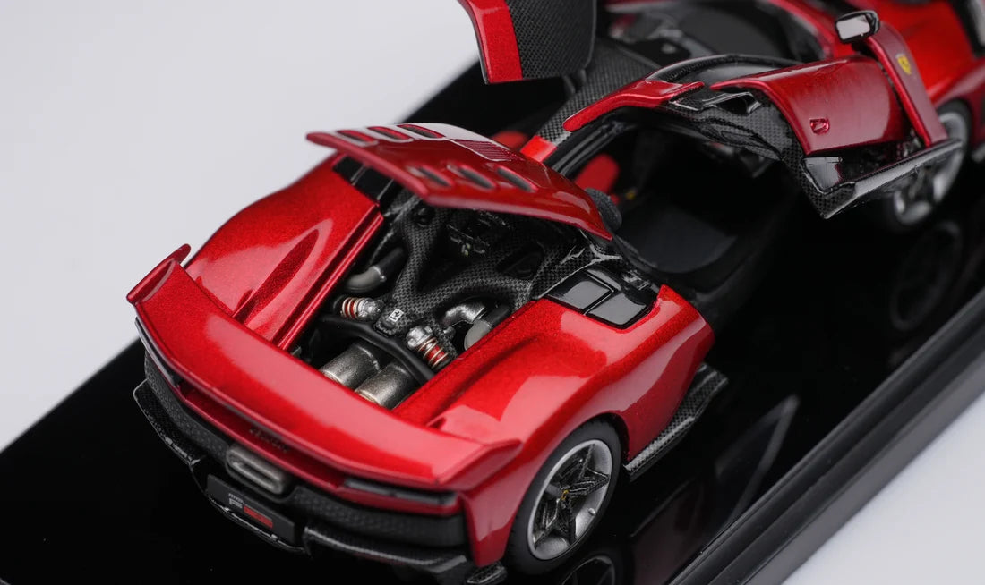BBR Models 1/64 Ferrari F80 Supercar Rosso Red - BBR Models x AR Box (BBR64001H)