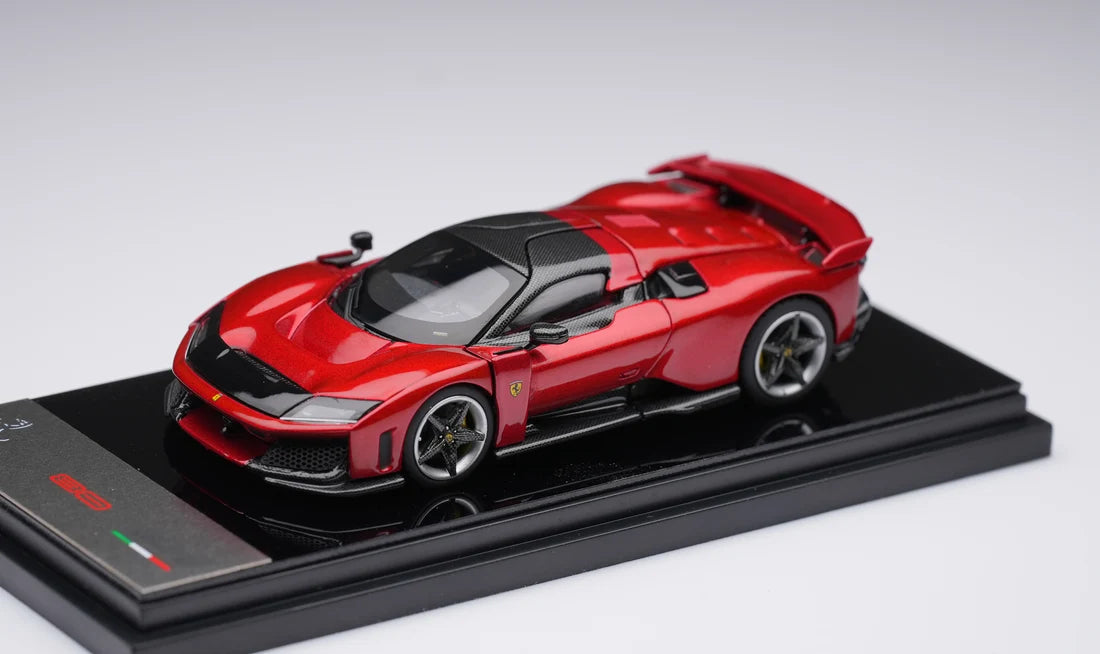 BBR Models 1/64 Ferrari F80 Supercar Rosso Red - BBR Models x AR Box (BBR64001H)