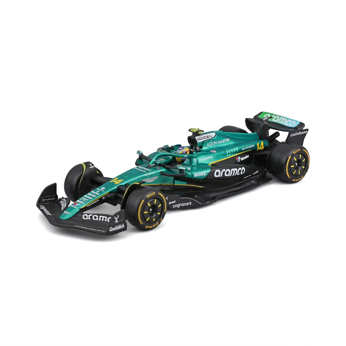 BBURAGO 1/43 ASTON MARTIN AMR25 Season Car 2025 F. Alonso (38251-A14)
