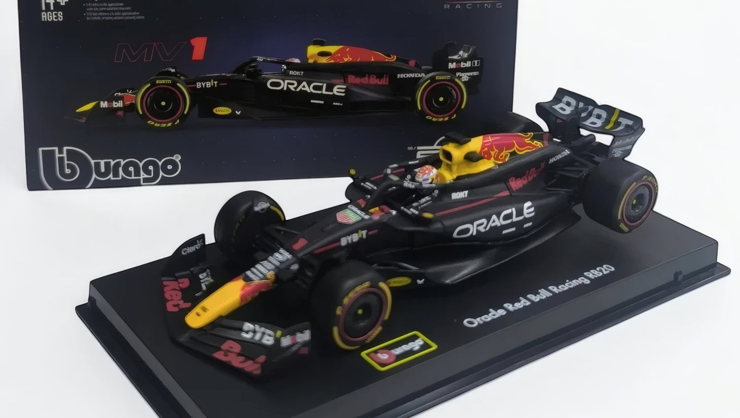 BBURAGO 1/43 – RED BULL RB20 – Season Car 2024 (M. Verstappen) (38098V/1)