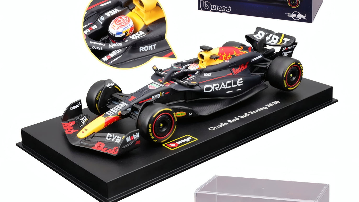 BBURAGO 1/43 – RED BULL RB20 – Season Car 2024 (M. Verstappen) (38098V/1)
