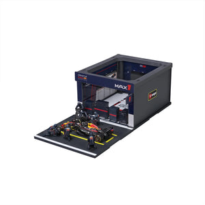 BBURAGO 1/43 RED BULL RB21 #1 MAX VERSTAPPEN – PIT STOP DIORAMA 2025 (18-38459-1)