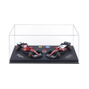 BBURAGO 1/64 FERRARI SF-25 #16 CHARLES LECLERC – SET 2 AUTOS 2025 (18-56807-16)