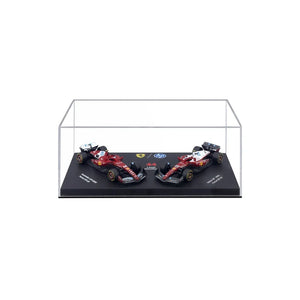 BBURAGO 1/64 FERRARI SF-25 #44 LEWIS HAMILTON – SET 2 AUTOS 2025 (18-56807-44)